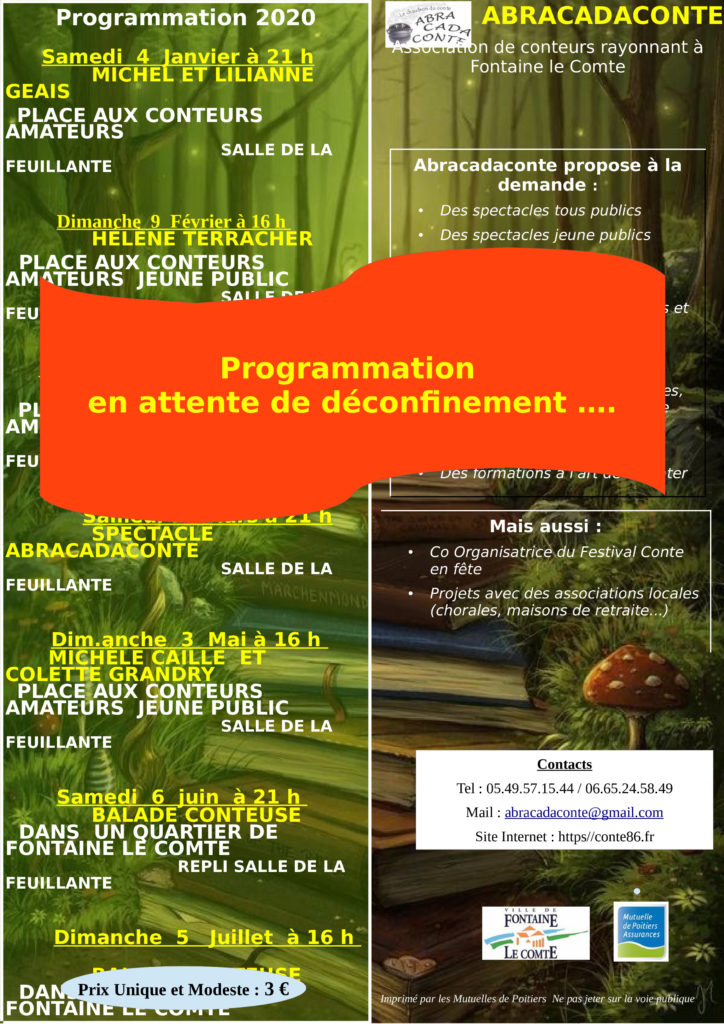 Programmation en attente de déconfinement Programmation en attente de déconfinement