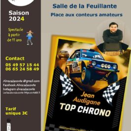 LE SAMEDI 3 FEVRIER à 21h00