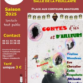 Affoche de contes d'ici et d'aillerus PACA 2025